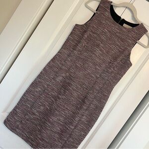 Loft Sleeveless Tweed Dress